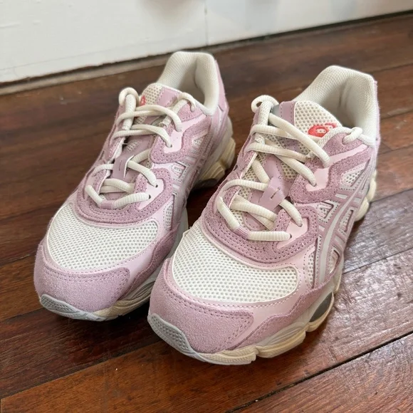 Asics Gel-NYC Cream-Rose Water | size W8/M6.5 - Picture 2 of 11
